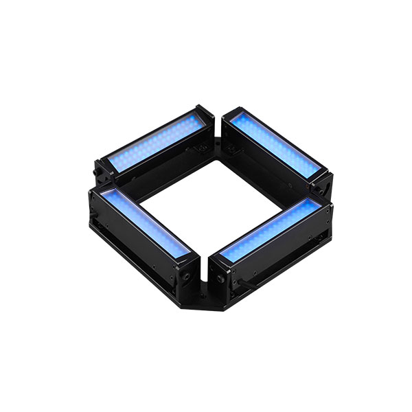 Four sided adjustable light source